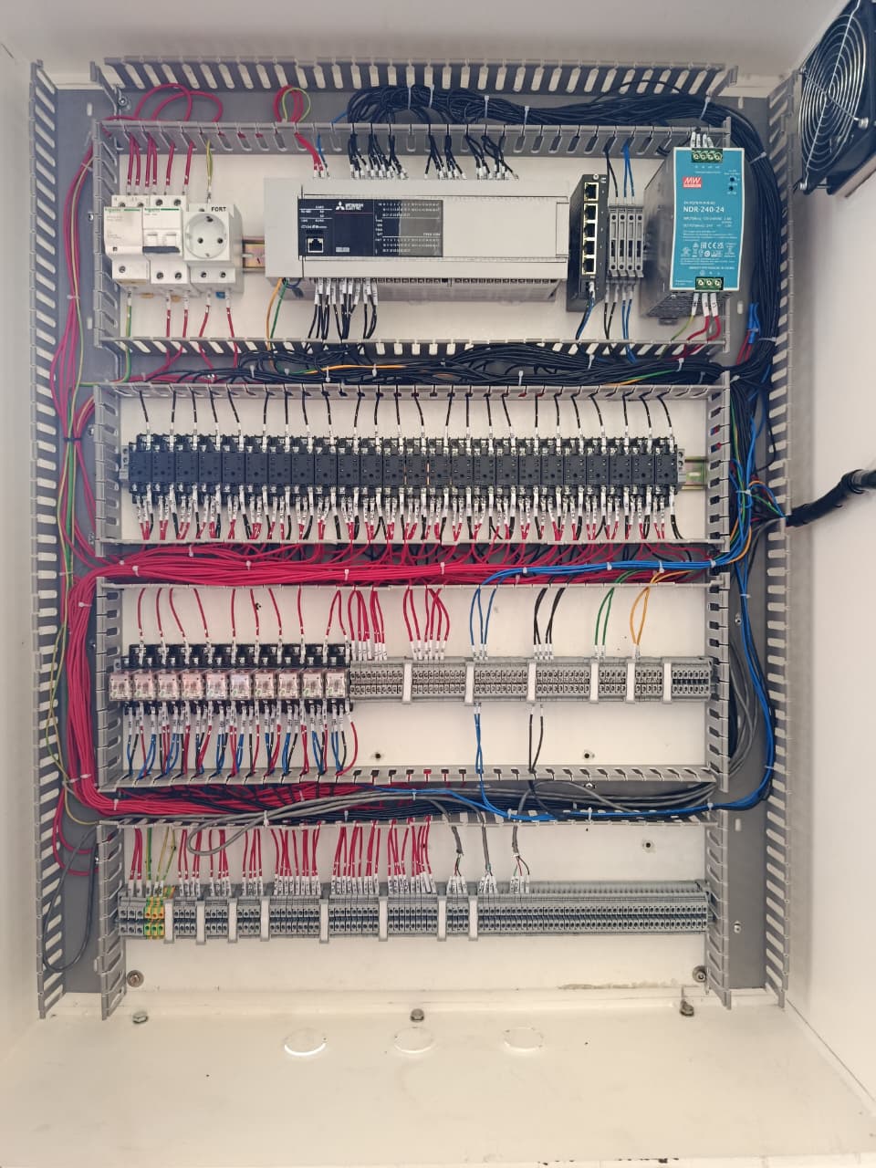 Industrial control panel manufacturing